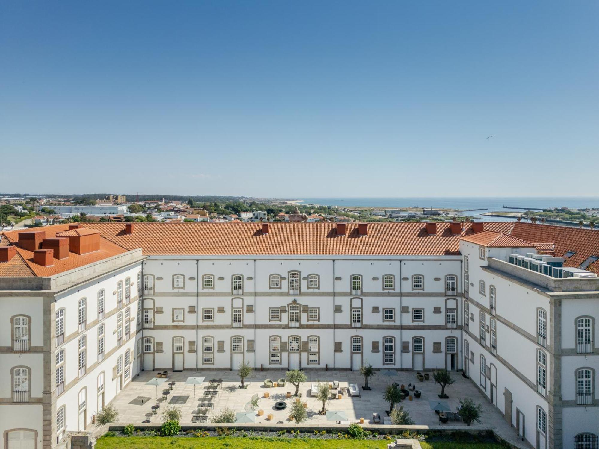 Hotel The Lince Santa Clara Vila do Conde Esterno foto